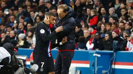 Kylian Mbappe was angry at Thomas Tuchel for subbing him off.